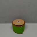 Meseey 4 Inch 10 Yards Double-Faced Lime Green/Red Velvet with Satin Back Wired Edge Ribbons for Christmas Tree Decor, Wreath Making, Gift Wrapping & Holiday Party Supplies