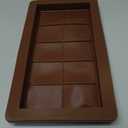HKNMTT Chocolate Bar Silicone Molds, Large Stuffed Dubai Pistachio Deep Bar Moulds Kit 1 Inch Thick Big Pack of 2, Ideal for Homemade Making Bar Candy Bar Bpa Free DIY