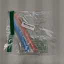 Bird Perches Stand for Cage, 2 Pcs Parrot Bird Cage Perch Toy Paw Grinding Stick Cages Wooden Grinding Claw Sticks Sanded Surface Cages Toy for Parakeets Finches Parakeet Toys Birdcage Accessories (Blue, Orange)