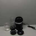 12-Piece Smoothie Blender Maker 25,000 RPM Personal Blender for Ice Crushing Smoothies & Frozen Drinks Nuts with 23oz, 32oz, 37oz Portable Cups Two 6-Leaf Stainless Steel Blades, Matte Black