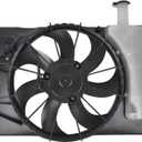 25380-J3140 Radiator Cooling Fan Assy Replacement for Hyundai Veloster 2019-2021, Kia Soul Seltos 2022 2023 2.0L L4 - Gas # HY3115165 412525A