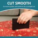 Quicker and Easier Gift Wrap Cutter (2-Pack) | Wrapping Paper Cutter with Replaceable Blade Sets | Christmas Holiday Birthday Wrapping Tool(Black+Black)