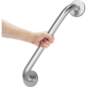 AmazerBath Grab Bars for Bathtubs and Showers Anti Slip, Shower Grab Bars for Seniors Stainless Steel, Handicap Grab Bars, Bath & Shower Grab Bars, Thickened Bar Holds 500LBS, 20" L x 1.25" D