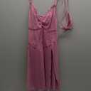 RSLOVE Women Sexy Babydoll Lingerie Lace Nightgowns Nighty Mesh Sleepwear Wedding Lingerie For Bride (Medium, Light Purple)