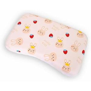 Soft Breathable Toddler Pillow (19.5"x10.5") - Cute Rabbit Design, Removable Washable Cover - Perfect for Ages 1-2 in Nursery or Travel 2-4 years old