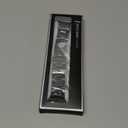 GOLDTOLUCK No Gap Stainless Steel Band Compatible with Samsung Galaxy Watch 8 7 6 5 4 Classic FE Pro Ultra 40mm 44mm 46mm 43mm 47mm 45mm 42mm Replacement Men Women Milanese Metal Elegant Casual (Carbon Black&Silver)