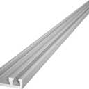 Peachtree Woodworking Supply Anodized Aluminum Combination Miter T Track/Mini T Track Rail for Jigs Fixtures Sleds Router Table and General Woodworking Applications 32 Inch Made in The USA, One Size