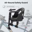 Kid's Bike seat ,Free water bottle holder for Baby 10 Months to 4 Years Old | Front Mount Child Bike Seat With 3 Modes And Surround Safety Rail, Perfect For Outdoor Fun And Short Family Rides, 0-8Y