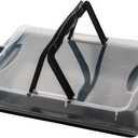 Barlket 11x16 Inch Sheet Cake Pan with Lid and Handle, Rectangle Baking Pan with Cover, Nonstick Cake Carrier for Transport to Party, Gatherings, and Picnics