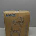 Potty Training Seat SKYROKU Potty Training Toilet with Step Stool Ladder, for Kids Boys Girls Toddlers - Comfortable Safe Potty Seat with Anti-Slip Pads Ladder 8838-Grey