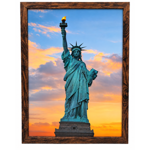 SESEAT 16x24 Picture Frame Brown, Poster Frames Wall Decor Hanging, 1 Pack
