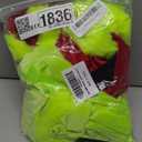 Lobllery Kids Girls Christmas Cosplay Costume Red&Green Furry Monster Hooded Santa Claus Party Outfit