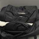 Milk and Soda Small Dog Car Seat Bed for Small Dogs Under 20 LBS with 2-Sided Pillow, Side Pockets, Clip on Leash, Machine Washable Cover, Pet Carseat Travel Carrier, Black, Small