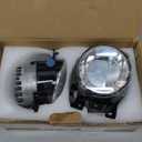 Jecoupoon 2PCS Front Fog Light Assembly Compatible with Q50 QX50 Q60 QX60 QX80 20142017 Fog Lamp Passenger and Driver Side 261554GA0A IN2592108