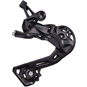 microSHIFT Advent Rear Derailleur - 9 Speed, Medium Cage, Black
