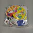 Train Party Decorations , Includes Happy Birthday Banner, Cake Toppers, Birthday Backdrop, Train Stickers, Balloons, Honeycomb Centerpieces, for Train Party Vehicle Party Supplies
