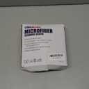 USANOOKS Microfiber Cleaning Cloth Grey - 12 Pcs (12.5"x12.5") - High Performance - 1200 Washes, Ultra Absorbent Microfiber Towel Weave Grime & Liquid for Streak-Free Mirror Shine - Car Washing Cloth (Gray)