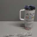 WWHSAI Cousin Gifts for Women, Gifts for Cousins Female, Cousin Birthday Gift for Women, Mothers Day Christmas Best Cousins Gift Tumbler from Sister Brother 40oz