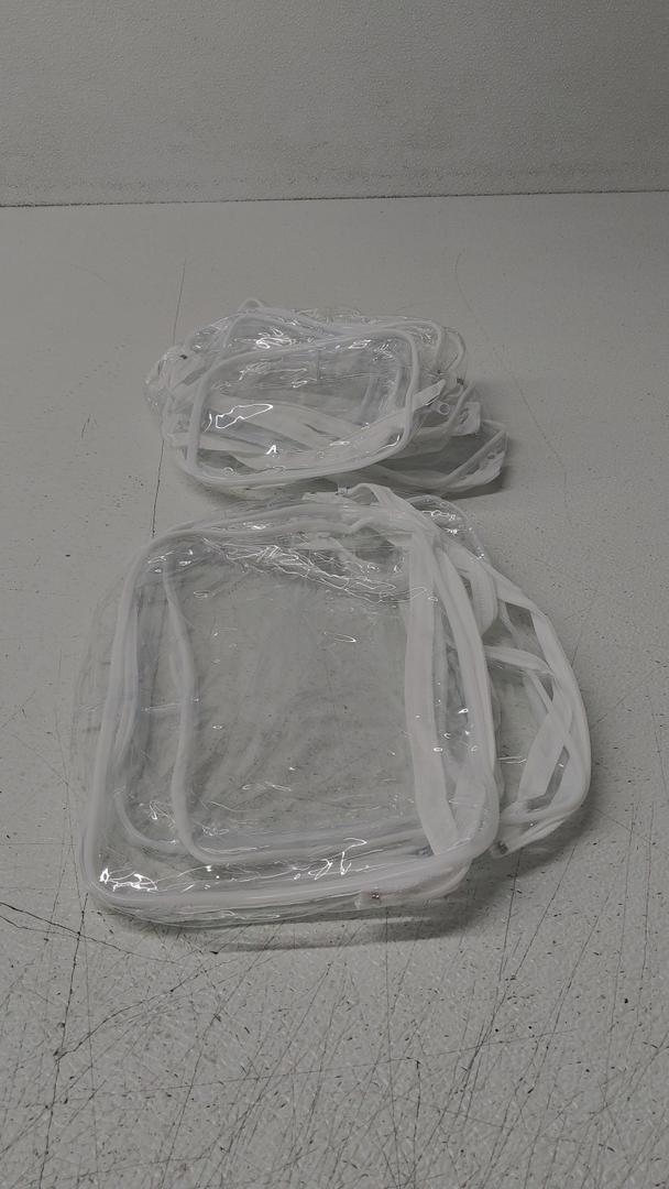 11 Pack White Organizers Bags 10x7 - 3 pcs, 4x6 - 8pcs