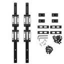 300mm/ 11.81 inch HGR20 Linear Guide kit,2pcs 300mm hgr20 Linear Rail with 4pcs HGH20CA Carriage Block and End Stop Block