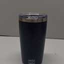 WETOWETO 20oz Tumbler, Stainless Steel Vacuum Insulated Coffee Travel Mug, Double Wall Powder Coated Insulated Coffee Mug Travel Mug with Lid Thermal Cup for Outdoor (Navy Blue, 1 Pack)