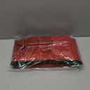 ZWJD Christmas Pillow Covers 22x22 Set of 2 Soft Polyester Textured Pillows with Stylish Flange Edge Cozy Farmhouse Christmas Decor for Couch Bed Sofa Living Room (Red)