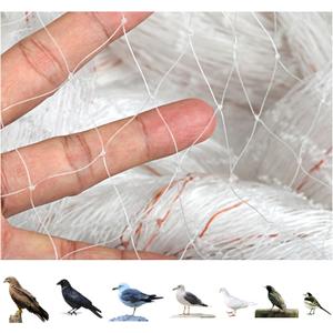 GWHOLE 33 x13 Ft Bird Netting for Garden Tree and Plant Protection, Garden Netting with 1 Inch Mesh Net for Anti Bird Chicken Deer