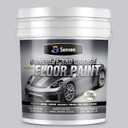 SENVEN 5 Gallon Acrylic Concrete & Garage Floor Paint Silver Gray, Interior/Exterior Concrete Paint for Basement Floors, Porches, Driveways Concrete Coating for Decks Semi Gloss, 640 Fl Oz