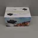 Retisee 2 Set 500 Wattage Fog Machine Halloween with 3 Colorful LED Lights Wireless Remote Control Fog Machine with Power Cord, Receiver and Manual for Wedding Parties DJ Stage Effect (Practical Style)