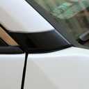 Car Accessories Fit for Toyota RAV4 2019 2020 2021 2022 2023 2024 2025 ABS Exterior Front Side Door Window A Pillar Molding Cover Trim (Black) 2PCS