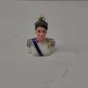 The Bridge Collection 10.25" Princess Kate Middleton Glass Hanging Christmas Ornament- Royal Family - Royalty Ornament of Prince William's Wife- Bust of The Princess of Wales
