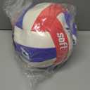 Baden | Softlight VXT2 | No Sting FlexFoam Cover | Youth Oversized Training Volleyball | K-5 Youth Players | 20% Larger + Lighter | Orange/Blue/White | Official Ball of BYOP