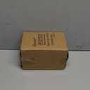 2 Pack Salt and Pepper Bowls Set, Ceramic Salt and Pepper Containers with Visible Airtight Bamboo Lid and Spoon, White Salt Pepper Holder Shakers Set, Salt Cellar Box Dish with Lid (Brown Clay)