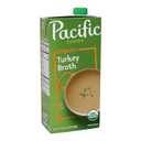 Pacific Foods Organic Turkey Broth, 32 oz Carton (32 Fl Oz (Pack of 1), Best By JAN 13/2027