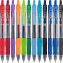 Pilot G2 Premium Retractable Gel-Ink Rolling Ball Pens, Bold Point (1.0mm), 1.0 Gel Pens, Assorted, 14-Pack - Ideal for School, Journaling, & Office Writing
