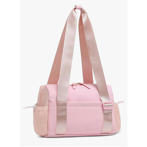 Mini Gym Bag for Women, Yoga Small Sports Bag for Women Girls, Waterproof PU Fitness Tote with Wet Compartment, Pink