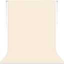 Cream Backdrop for Photoshoot Professional Photo Backdrop Background Curtain for Product Photography Portraits Wedding Party Live Streaming Video Recording 5X7 FT
