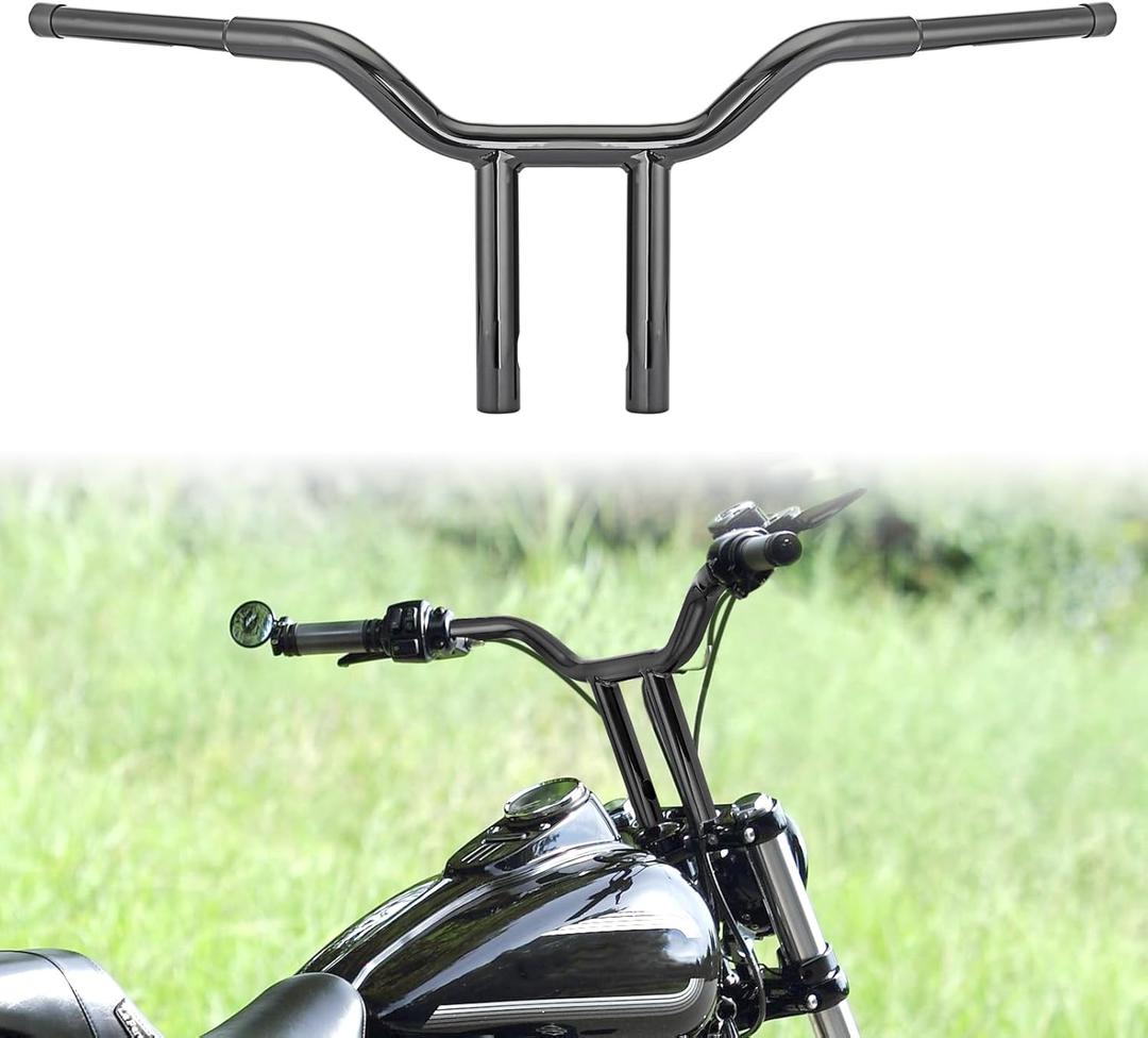 12" Rise T-Bar Handlebar Fit for Harley Softail 1996-2024
