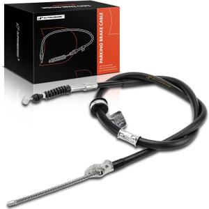 A-Premium Rear Driver Side Parking Brake Cable Assembly Compatible with Toyota Models: RAV4 1996-2005