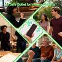 3 x 4 PCS Little Ouchies Pain Fidget Toy, Pocket Mini Pain Stim Fidget Toys for Office Workers to Stress Relief, 3D Printed Spiky Grippie Stim Keychain (Colorful 5)