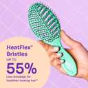 Wet Brush Go Green Speed Dry Hair Brush, Purple - Vented Design & Ultra Soft HeatFlex Bristles - Ergonomic Handle Manages Tangle & Uncontrollable Hair - Pain-Free Hair Accessories (1 Count (Pack of 1))