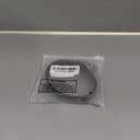 Black Leather Dog Collar for Small,Medium, Large Dog, (Medium: Wide :0.75'' for Dog's Neck: 10''~14'', Black)