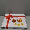 Chicken Coop Heater for Winter, Foldable Flat-Panel Radiant Heater for Chicken Coop with Timer & Temp Adjustable, Smart Large Chick Heaters with 2 Heating Plates for Chick Kitten Pet Animal