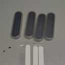 YiLaie Solar Step Lights Outdoor Waterproof, Warm White Solar Stair Lights Outdoor Solar Powered, Small Solar Lights for Pool Lanai Patio Deck Mailbox Decor (4 Pack)