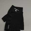 ATERCEL Workout Gloves for Men and Women, Exercise Gloves for Weight Lifting, Cycling, Gym, Training, Breathable and Snug fit (Black, XS)