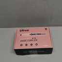 Ufree 5 in 1 Curling Iron with Interchangeable Ceramic Barrels (0.35"-1.25"), Curling Wand Set with Flat Iron Hair Straightener, Instant Heat Up, Dual Voltage Hair Curler, Gifts for Women (Rose Gold)