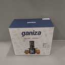 Ganiza Juicer Machines, Slow Masticating Juicers with Large Feed Chute for Whole Fruits & Vegetables, Cold Press Juicer with 3 Replace Filters for Batch Juicing, Easy to Clean, BPA Free(Silver)