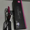 DAN Technology 500 hot Comb Electric for Wigs, Diamond Heating Comb, 60 Min Auto-Off & 7 Temperatures Adjustable Purple hot Comb, Professional Pressing Combs for Black Hair