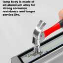40W Industrial/Machine LED Tube Light 110-220V IP67 Explosion Proof Waterproof Lamp/CNC Machine Interner Lighting White Light(40)