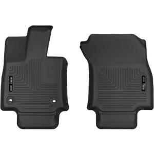 Husky Liners X-act Contour Floor Mats | Fits 2019-2025 Toyota RAV4, 2021-2024 Toyota Venza | Front Row, 2-pc Black - 52811